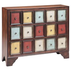 Brody 3 Drawer Cabinet in Brown