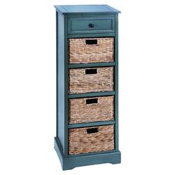 Crosby 5 Drawer Chest in Blue