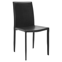 Ken Side Chair in Black (Set of 2)