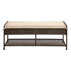 Storage Bench in Brown