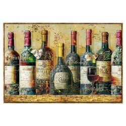 Wine Tasting I Canvas Wall Art by John Zaccheo