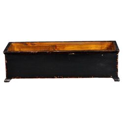 French Rectangular Planter in Black