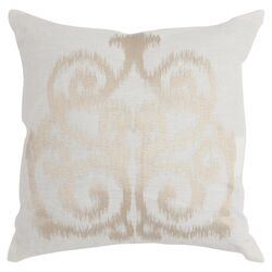 Harper Linen Decorative Pillow in Champage (Set of 2)
