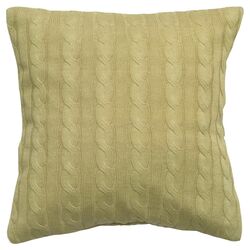 Cable Knit Pillow in Sage