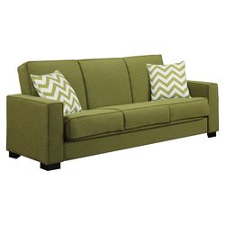 Puebla Convertible Sleeper Sofa in Green