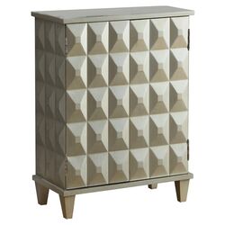 Bombay Cabinet in Silver