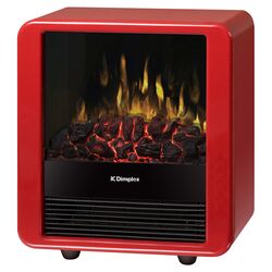 Mini Cube Electric Stove in Red