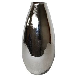 Glass Vase in Mercury