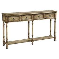 Rustic Chic Console Table in Dune