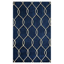 Bliss Navy Tufted Rug