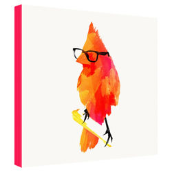 Punk Bird by Robert Farkas Canvas Wall Art Punk Bird by Robert Farkas Canvas Wall Art