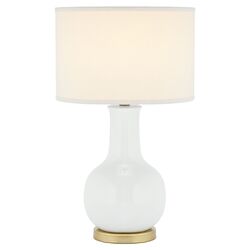 Judy Table Lamp in White