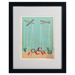 Pinocchio by Megan Romo Framed Wall Art Pinocchio by Megan Romo Framed Wall Art