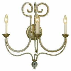 Camerson 3 Light Wall Sconce in Soft Gold