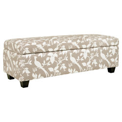 Kent Storage Bench in Tan