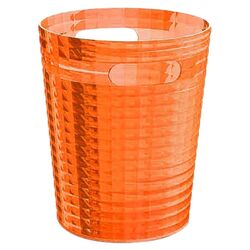 Glady Waste Basket in Orange