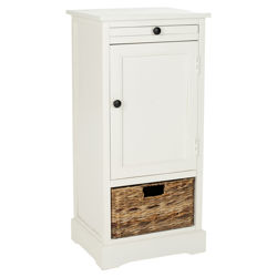 Randy Storage Unit in Distressed Cream