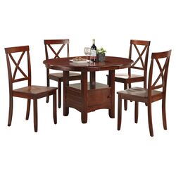 Madison 5 Piece Dining Set in Cherry