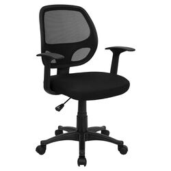 Mid-Back Mesh Computer Chair in Black