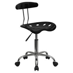 Vibrant Task Chair in Black
