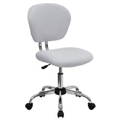 Cleveland Mid-Back Mesh Office Chair in White