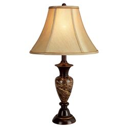 Harper Table Lamp in Dark Brown