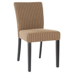 Mavis Parsons Chair in Brown & Cream (Set of 2)