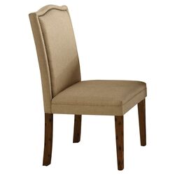 Latticeback Side Chair in Cinnamon & Espresso (Set of 2)
