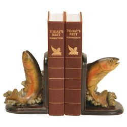 Rainbow Trout 2 Piece Bookend Set