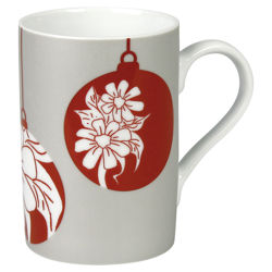 Winter Splendor Mug in Silver (Set of 4)