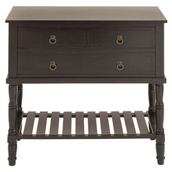 Console Table in Dark Brown