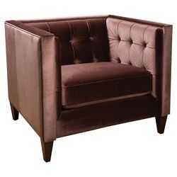 Fusion Club Chair in Chocolate