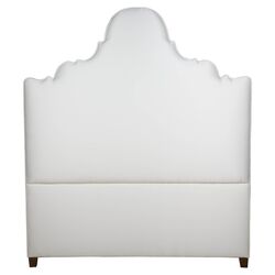 China Upholstered Headboard in Off-White