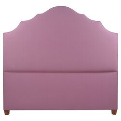 Daphne Upholstered Headboard in Dusty Purple