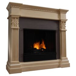 Gabrielle Electric Fireplace in Antique White