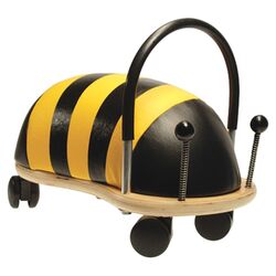 Wheely Bug Bee Ride-On Toy in Black & Yellow