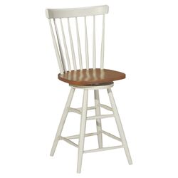 Ohana Chair in Antique White & Cherry II         (Set of 2)