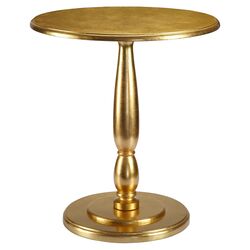 Sophia End Table in Gold