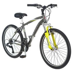 Boy's High Timber Front Suspension Mountain Bike in Black