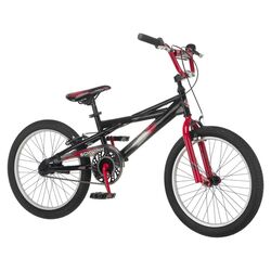 Boy's Throttle Mountain Bike in Black & Red