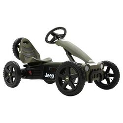 Jeep Adventure Pedal Go-Kart in Green