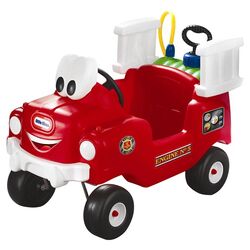 Spray & Rescue Fire Truck in Red