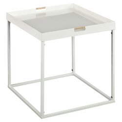 Franklin Butler Accent Table in White