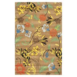 Soho Floral Brown Rug