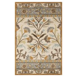 Jardin Ivory & Blue Floral Rug