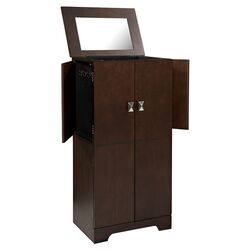 Victoria Jewelry Armoire in Rich Espresso