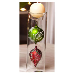 Holiday Festivities Ornaments Candle Holder