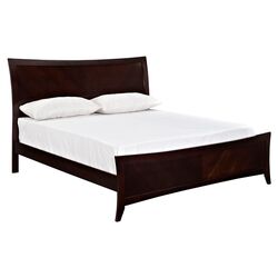 Elizabeth Sleigh Bed in Cappuccino