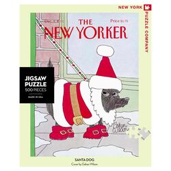 Santa's Dog 500-Piece Puzzle