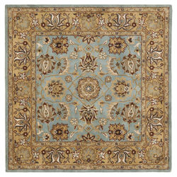 Heritage Blue & Gold Square Rug Heritage Blue & Gold Square Rug